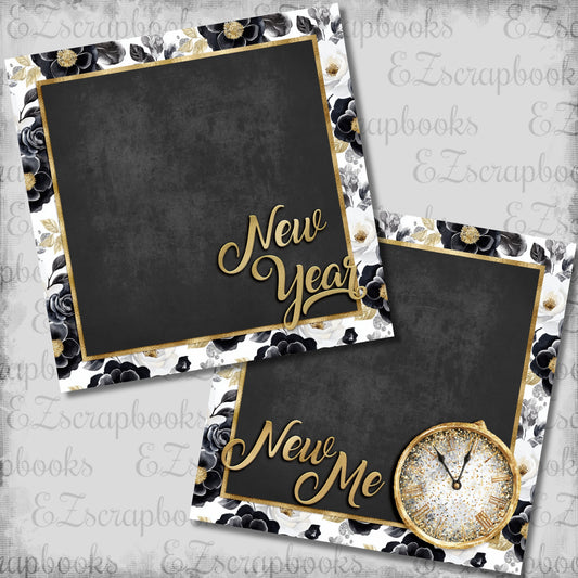 New Year New Me NPM - Scrapbook Layout - 26-035