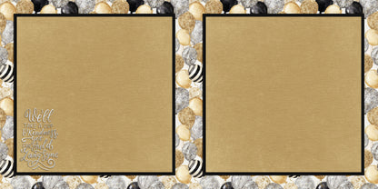 Happy New Year NPM - Set of 5 Double Page Scrapbook Layouts - 26-1003