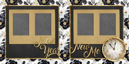 New Year New Me - Scrapbook Layout - 26-034