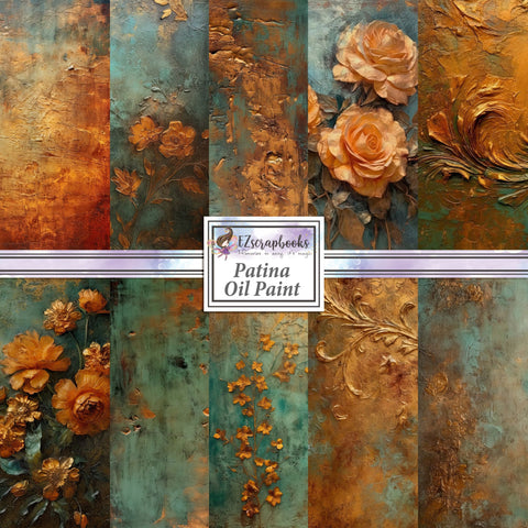 Patina Oil Paint - Paper Pack - 8442