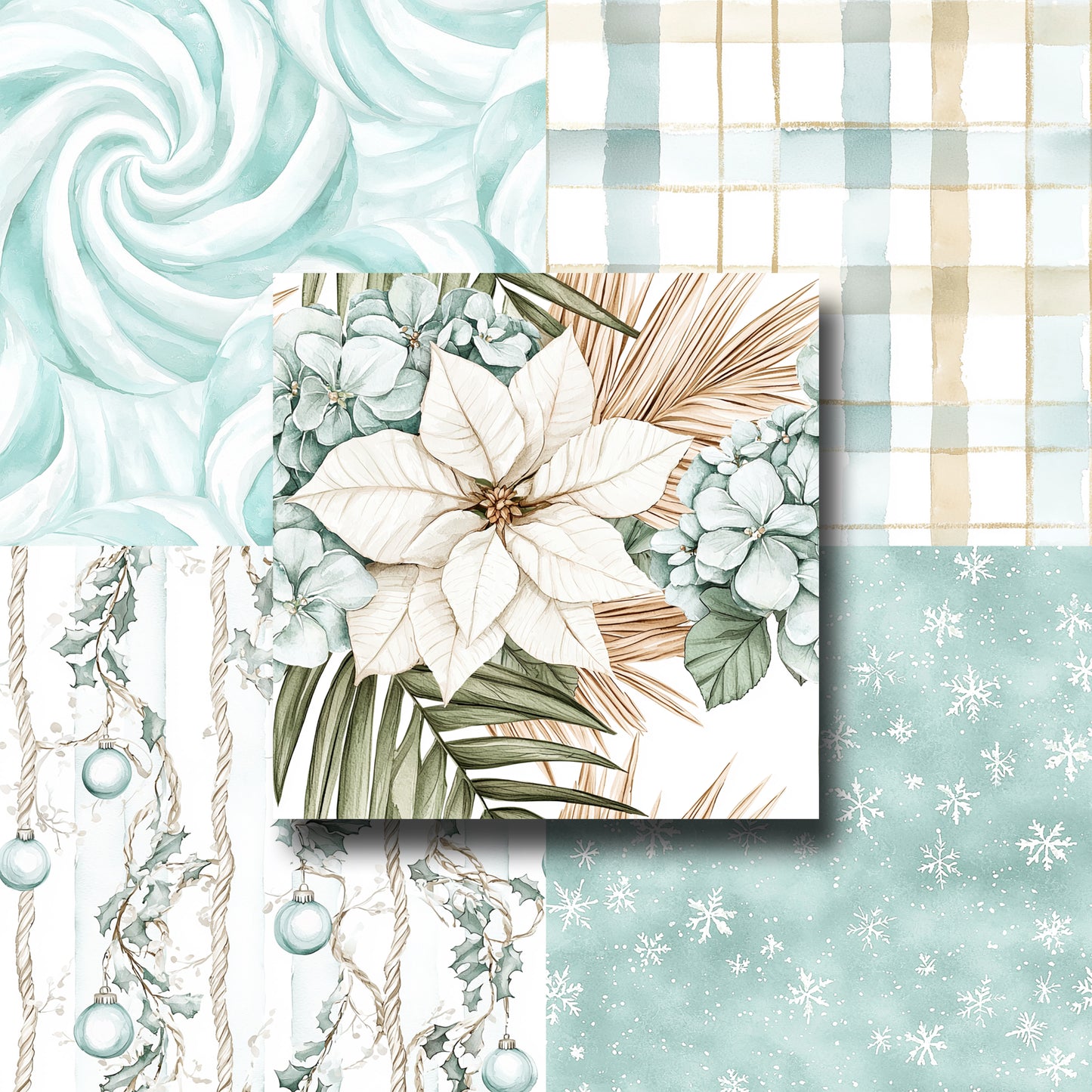 Coastal Holiday - 12X12 Scrapbook Paper Pack - 24-8022