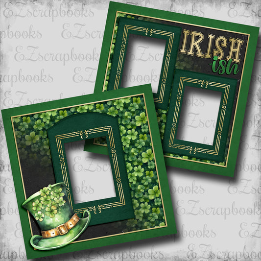 Irish-ish - EZ Digital Scrapbook Pages - INSTANT DOWNLOAD