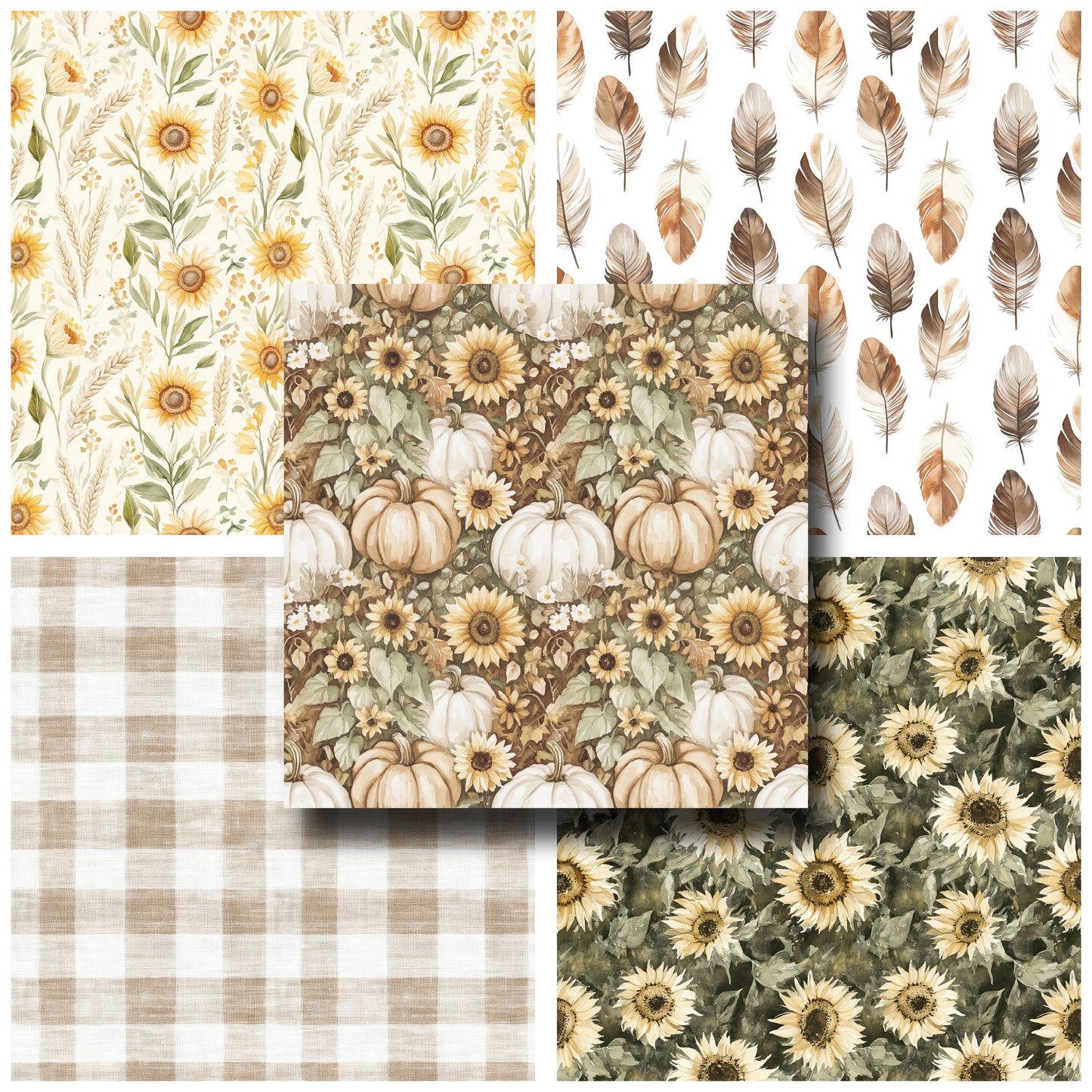 Grateful Feast - 12X12 Scrapbook Paper Pack - 25-8305