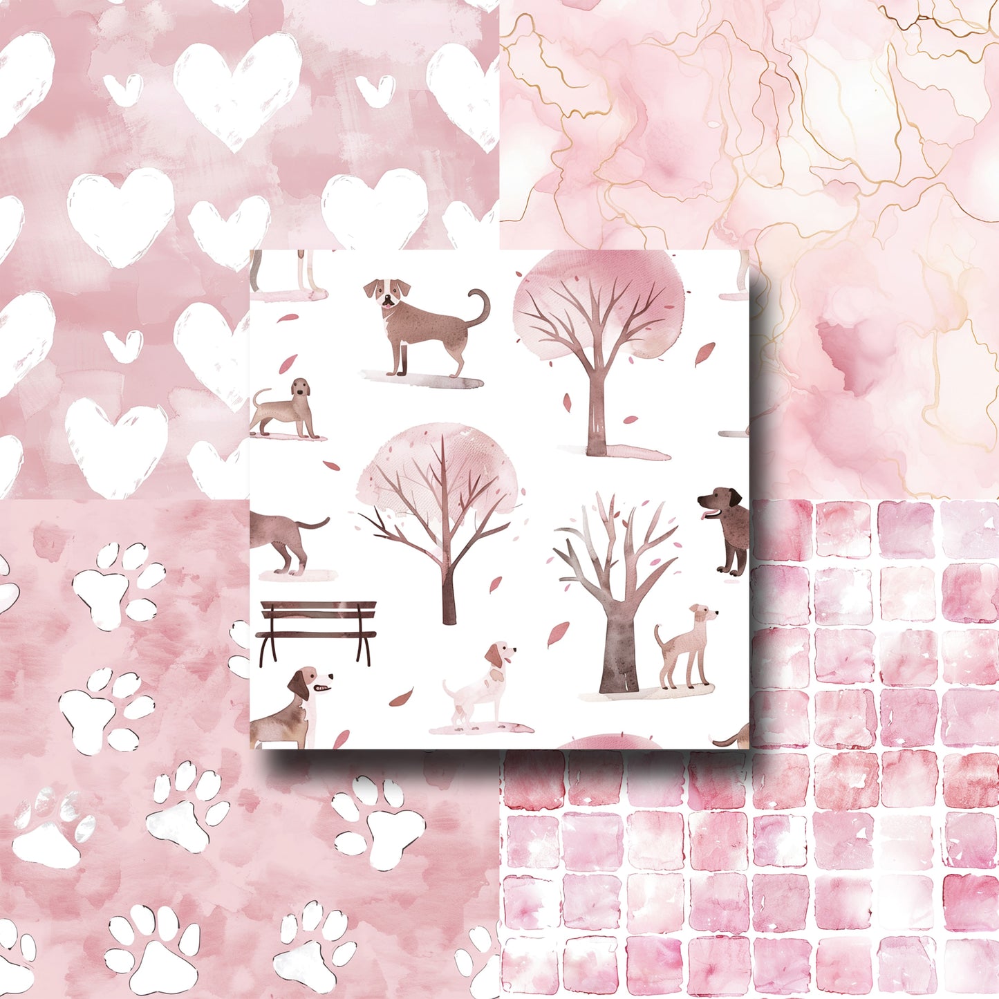 Dog Mom - 12X12 Scrapbook Paper Pack - 25-8006