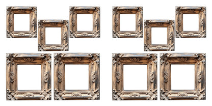 Fleur de lis Wood Frames - Clip Art Sheets CAS - 25-769