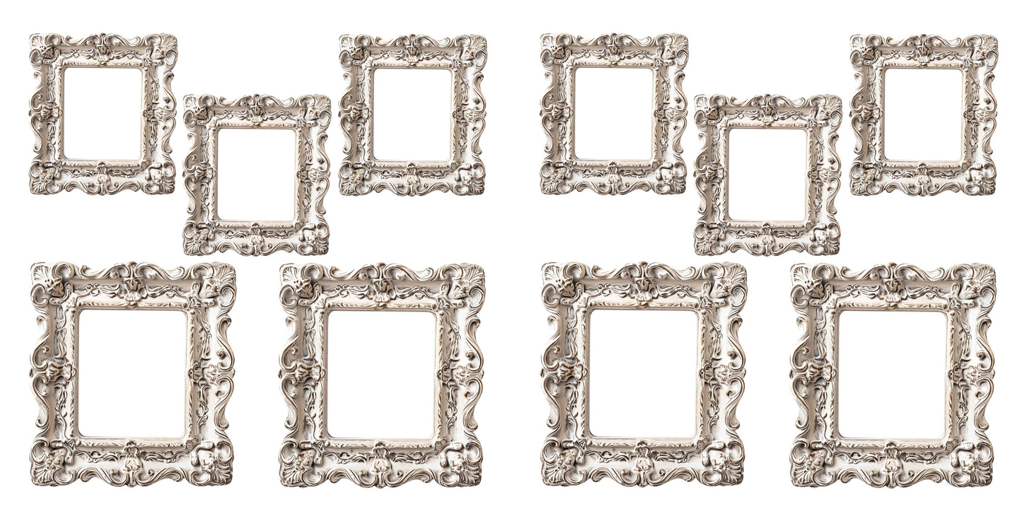 Ivory Frames - Clip Art Sheets CAS - 25-771