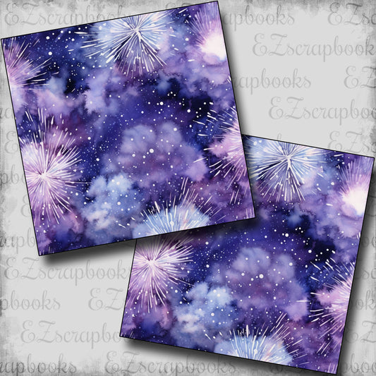 Winter Escape Burst - Scrapbook Papers - 25-342