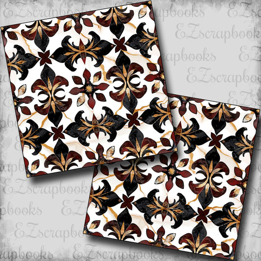 Baroquet Pattern - Scrapbook Papers - 25-151