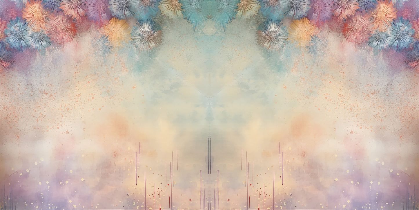 Pastel Birthday NPM - Set of 5 Double Page Scrapbook Layouts - 24-1019