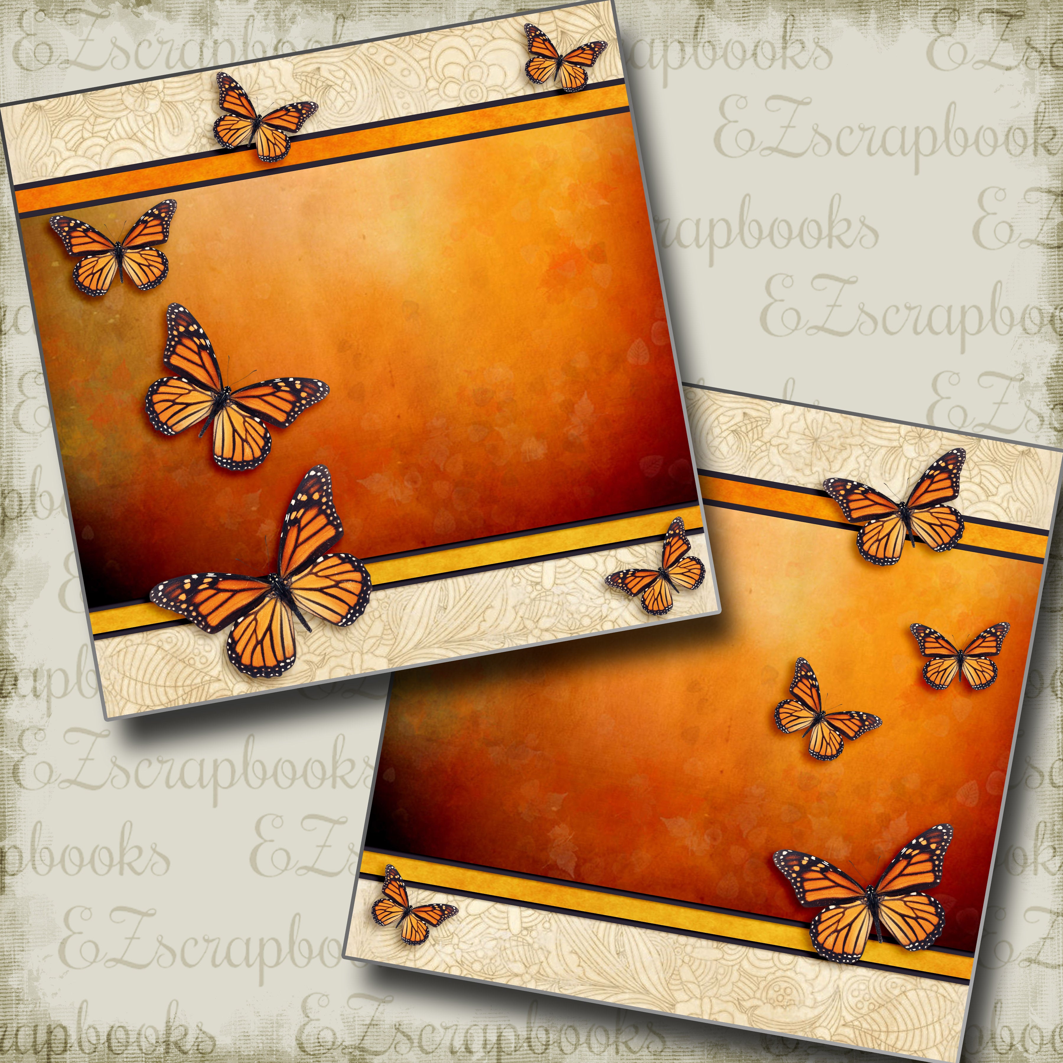 Amber Spring NPM - 2944 - EZscrapbooks Scrapbook Layouts Spring - Easter