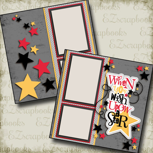 Wish Upon a Star - 2969 - EZscrapbooks Scrapbook Layouts Disney