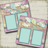 Drift Away - 2941 - EZscrapbooks Scrapbook Layouts Spring - Easter