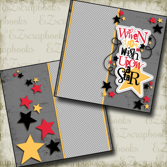 Wish Upon a Star NPM - 2970 - EZscrapbooks Scrapbook Layouts Disney