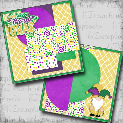 Happy Mardi Gras Gnome NPM - 5875
