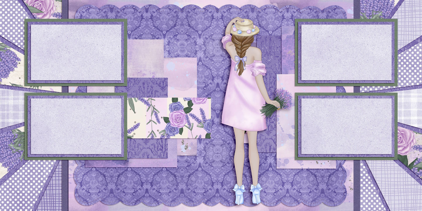 Lavender Girl - 6542