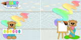 Paint the Sky NPM - 2271 - EZscrapbooks Scrapbook Layouts Kids, School