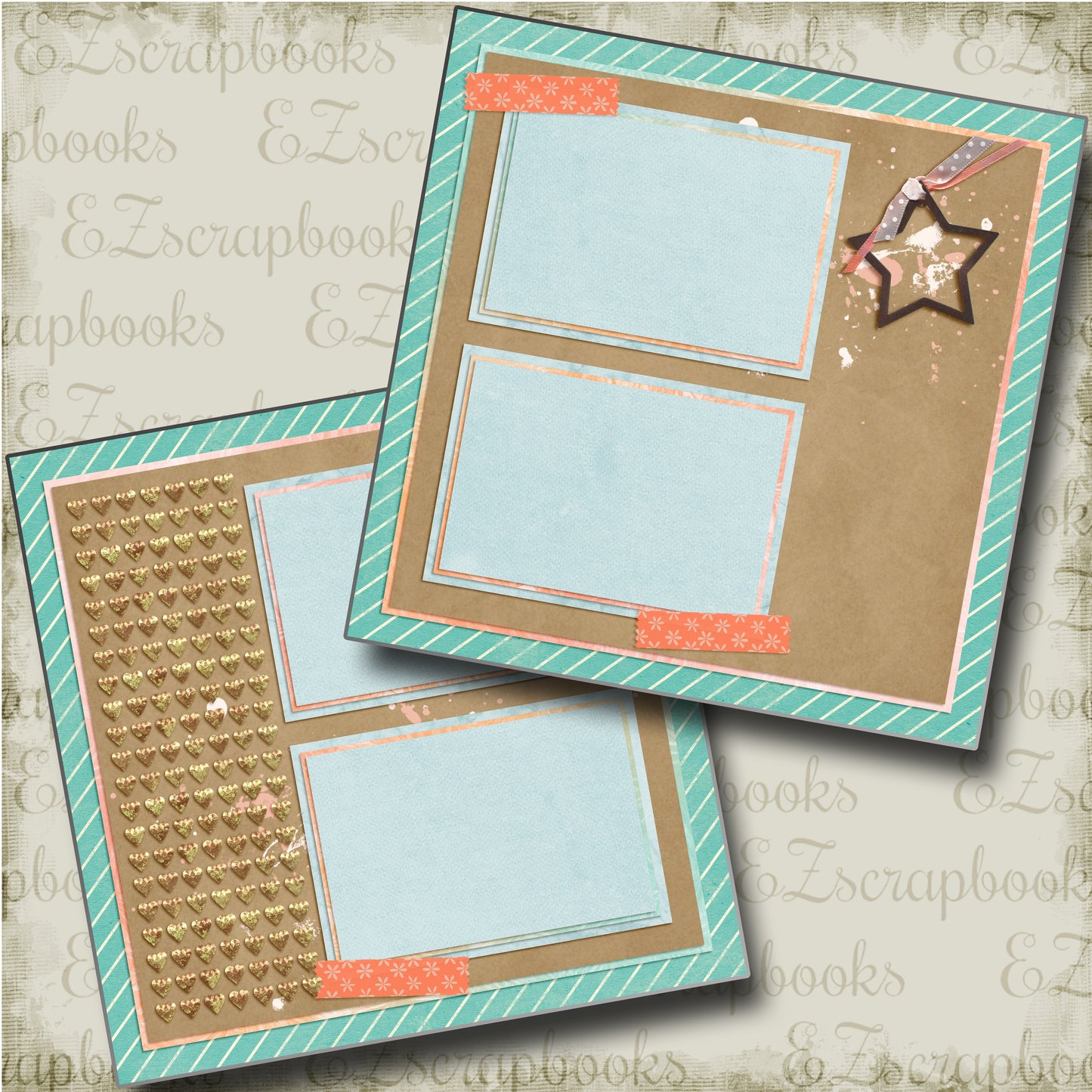 Everyday Fun - 4430 - EZscrapbooks Scrapbook Layouts Other