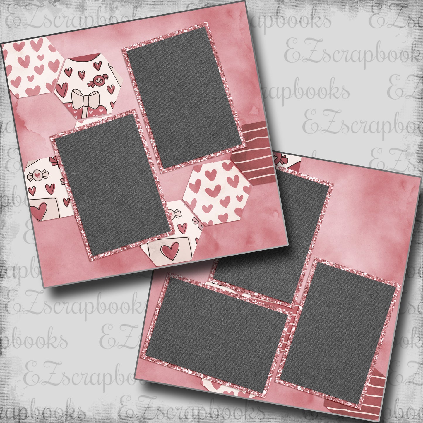 Valentine Hearts - 6458