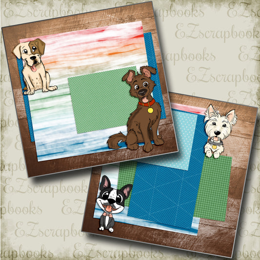 Fidos NPM - 4887 - EZscrapbooks Scrapbook Layouts dogs, Pets