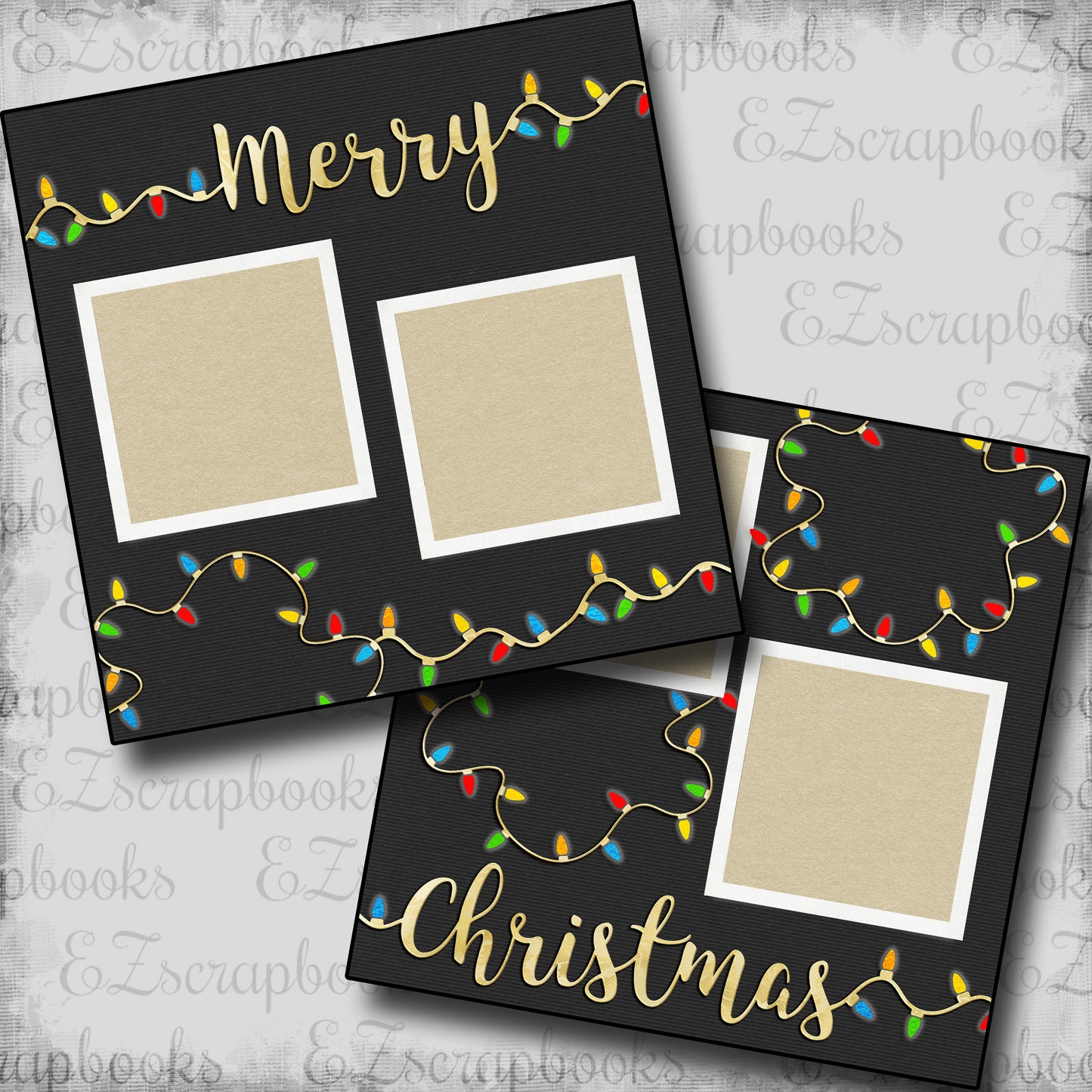 Merry Christmas Lights - 5692