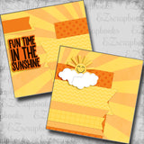 Fun Time in the Sunshine NPM - 5551 - EZscrapbooks Scrapbook Layouts Summer, Swimming - Pool