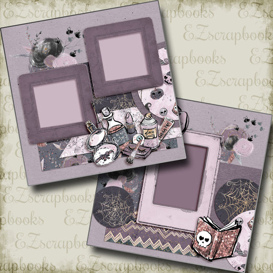 Getting BOO-tiful - 5000 - EZscrapbooks Scrapbook Layouts Halloween