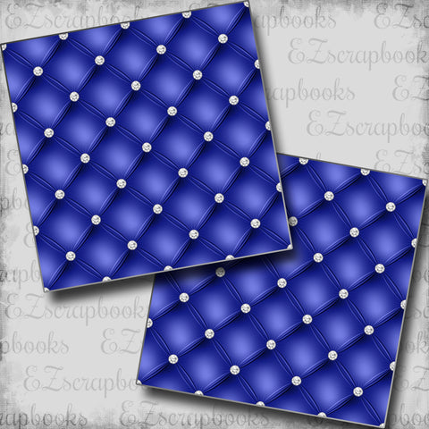 Tufted Pillow Royal Blue NPM - 6733