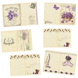 Violets Journal Pages - 7442