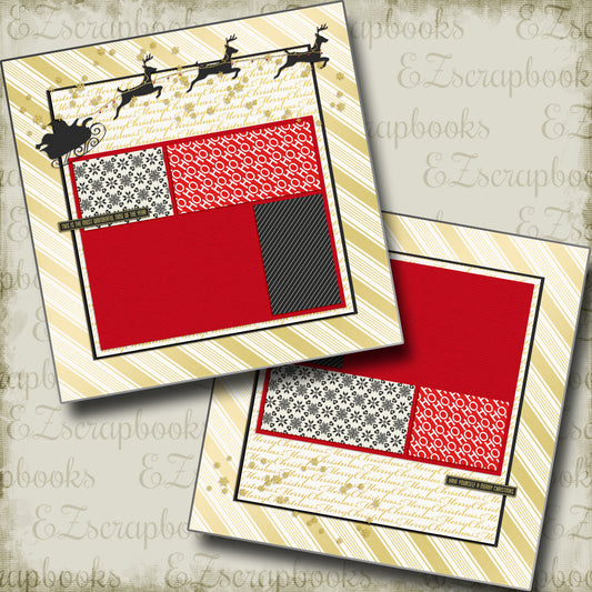 The Most Wonderful Time of the Year NPM - 5187 - EZscrapbooks Scrapbook Layouts Christmas