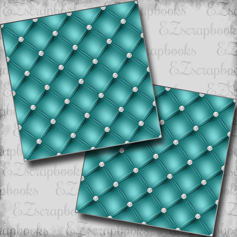 Tufted Pillow Teal NPM - 6735