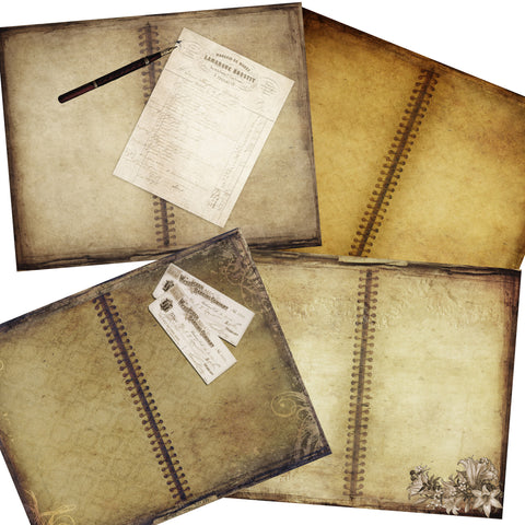 Tattered Notebook Journal Paper Pack - 7052