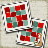 Foxy Christmas NPM - 5171 - EZscrapbooks Scrapbook Layouts Christmas