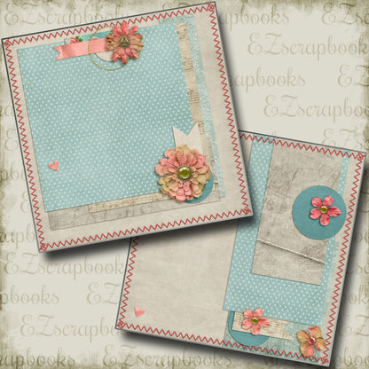 Rustic Beauty NPM - 4547 - EZscrapbooks Scrapbook Layouts Heritage, Other