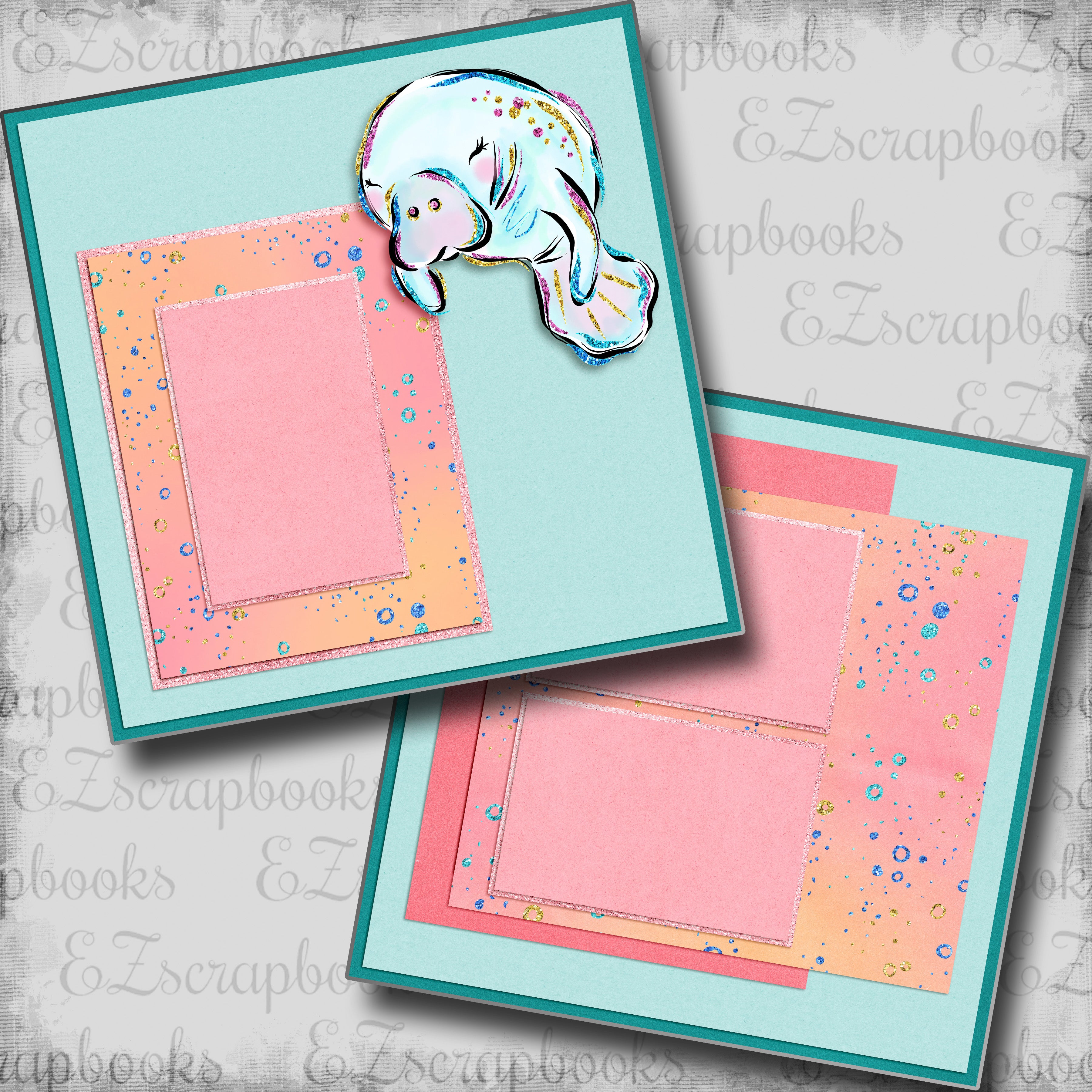 マナティページ Manatee - 5936 – EZscrapbooks