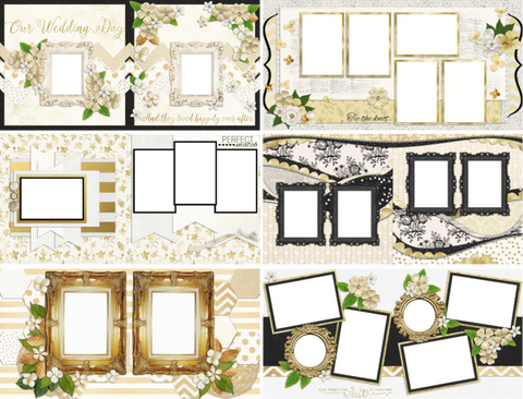 310 Best Wedding Scrapbooking Layouts ideas  wedding scrapbooking layouts, wedding  scrapbook, scrapbooking layouts