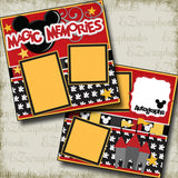 Magic Memories - 2190 - EZscrapbooks Scrapbook Layouts Disney
