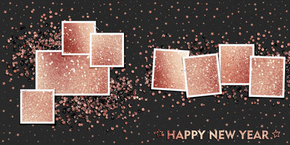 Happy New Year Confetti (No Year) - 6444