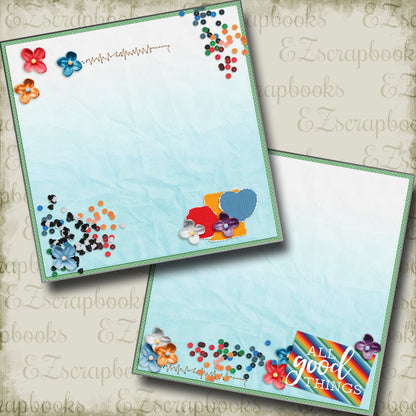All Good Things NPM - 4917 - EZscrapbooks Scrapbook Layouts Other