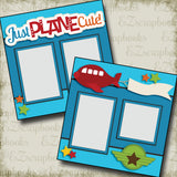 Just Plane Cute - 2556 - EZscrapbooks Scrapbook Layouts Baby - Toddler