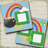 Pot O'Gold - 4664 - EZscrapbooks Scrapbook Layouts St Patrick's Day