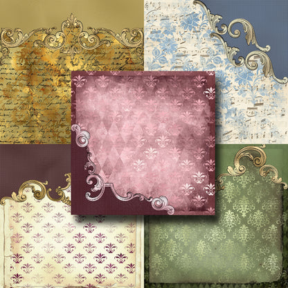 Ornate Ephemera - Paper Pack - 8161