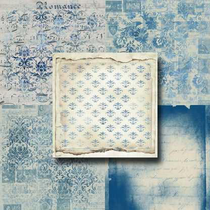 Blue Ephemera 1 - Paper Pack - 8147