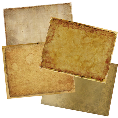 Tattered Journal Paper Pack - 7070 - EZscrapbooks Scrapbook Layouts Journals