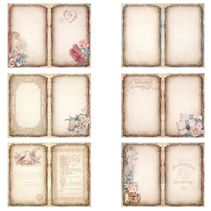 Romantic Letters Journal Pages - 7633