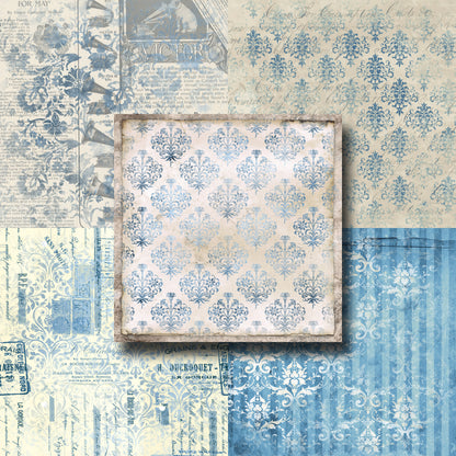 Blue Ephemera 2 - Paper Pack - 8148