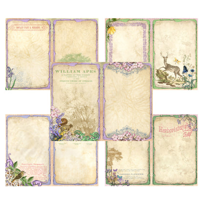 Spring Forest Journal Pages - 7701