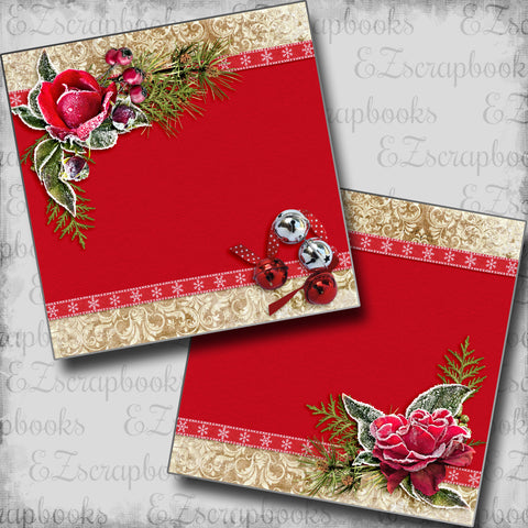 Red Christmas Roses NPM - 5745