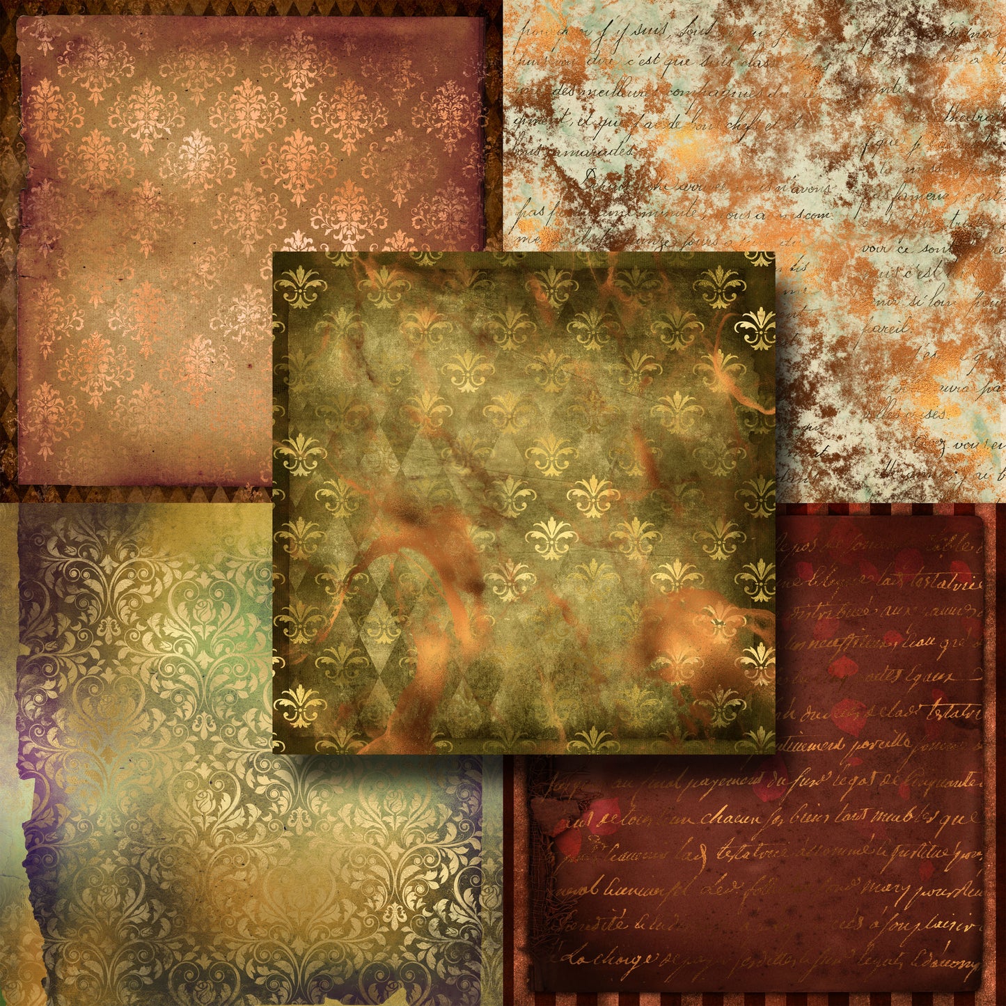 Autumn Ephemera 2 - Paper Pack - 8145