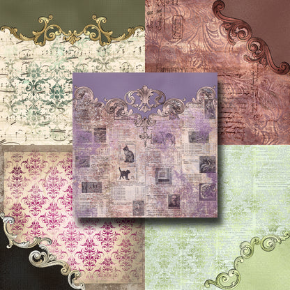 Ornate Ephemera - Paper Pack - 8161