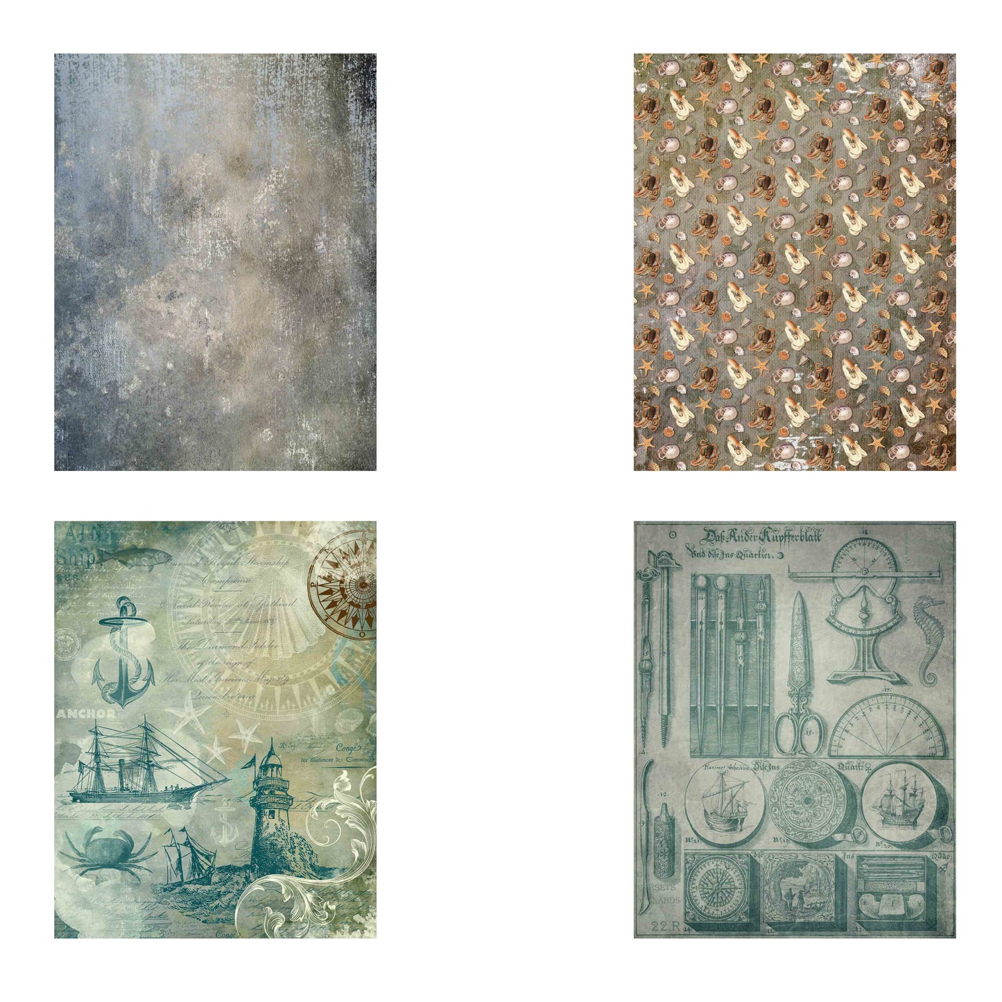 Nautical Impressions Paper Pack - 7554